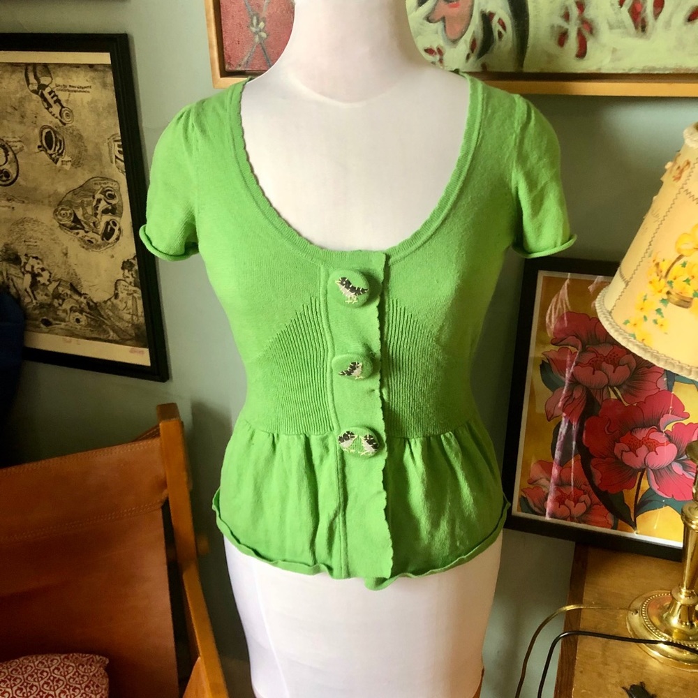 Anthropologie spring sweater shirt